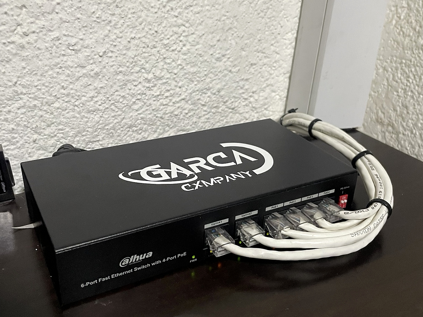 Switch PoE Dahua e infraestructura de red